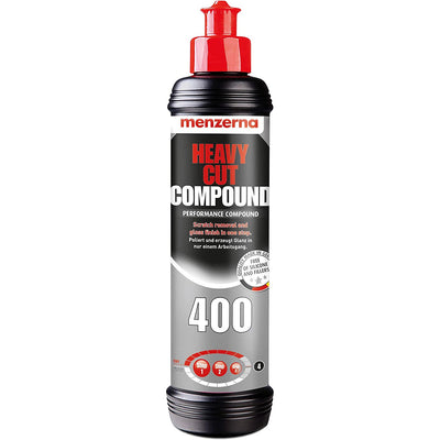 Menzerna 400 Heavy Cut Performance Compound 250ml - WWW.PLANETAUTO.IE