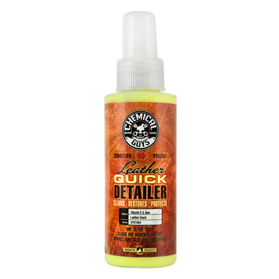 Chemical Guys Leather Quick Detailer 118ml - WWW.PLANETAUTO.IE