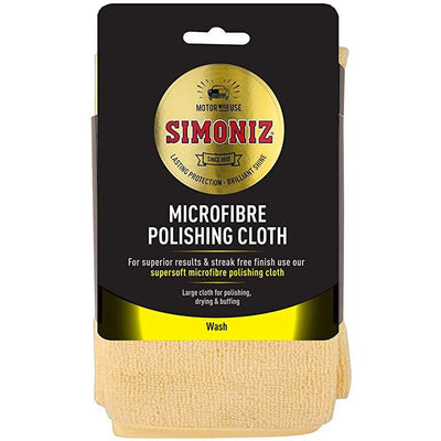 Simoniz Microfibre Polishing Cloth Extra Large - WWW.PLANETAUTO.IE