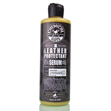 Chemical Guys Leather Protectant - Dry-to-the-Touch Serum 473ml - WWW.PLANETAUTO.IE