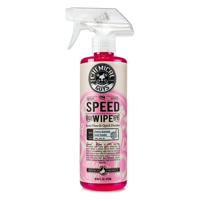 Chemical Guys Speed Wipe Spray Gloss & Quick Detailer 473ml - WWW.PLANETAUTO.IE
