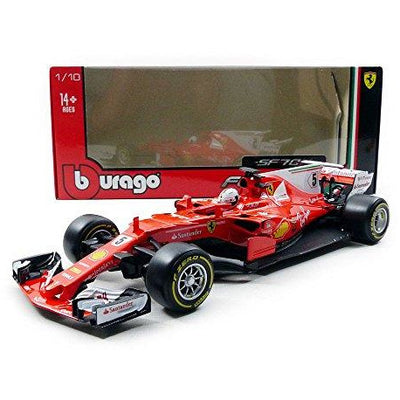 Burago Sebastian Vettel Ferrari SF-70H 2017 1:18 - WWW.PLANETAUTO.IE