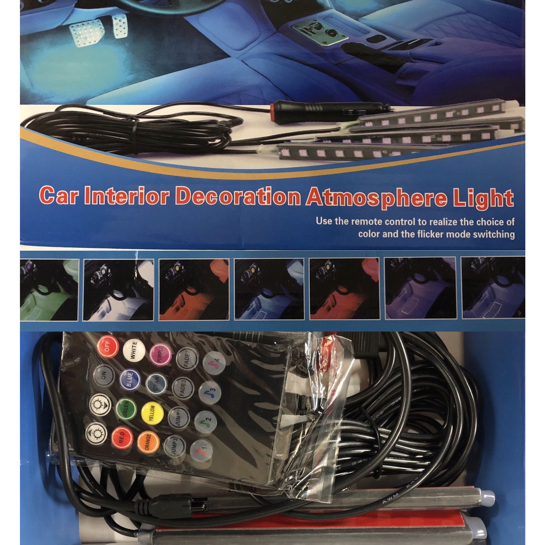 Car Interior Mood light Kit