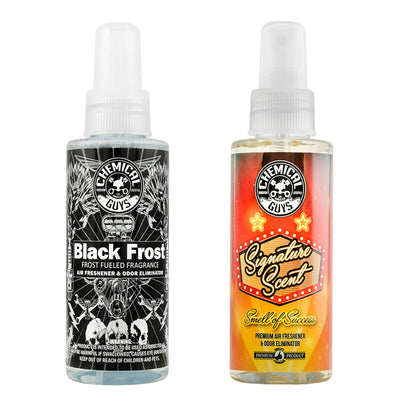 Chemical Guys Black Frost Scent & Signature Scent Dual Pack 118ml - WWW.PLANETAUTO.IE