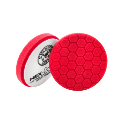 Chemical Guys Red Hex-Logic Ultra Light Finishing Pad 5.5" - WWW.PLANETAUTO.IE