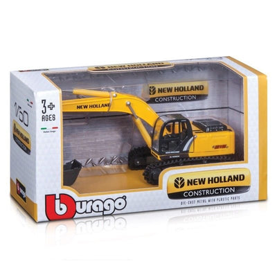 Burago New Holland Construction E215C 1:50 - WWW.PLANETAUTO.IE