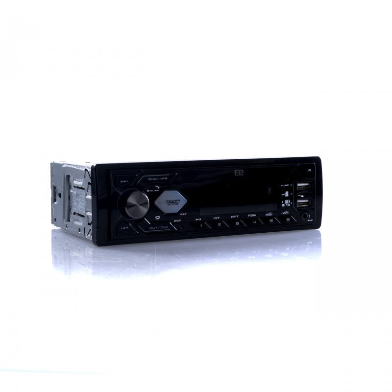 ESSGOO Single DIN Car Stereo With Bluetooth, MP3 Player, USB/SD/AUX – Universal