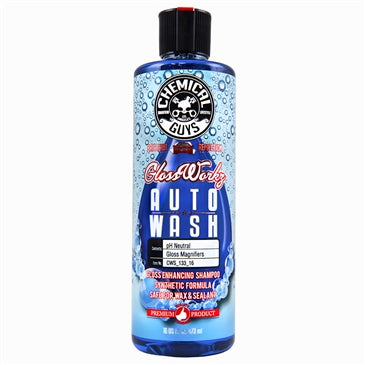 Chemical Guys Glossworkz Gloss Booster and Paintwork Cleanser 473ml - WWW.PLANETAUTO.IE