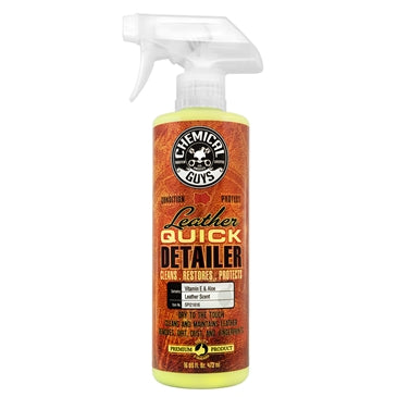 Chemical Guys Leather Quick Detailer 473ml - WWW.PLANETAUTO.IE