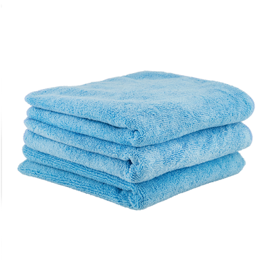 Chemical Guys Workhorse XL Blue Professional Grade Microfiber Towel 16"x24" 3 Pack - WWW.PLANETAUTO.IE