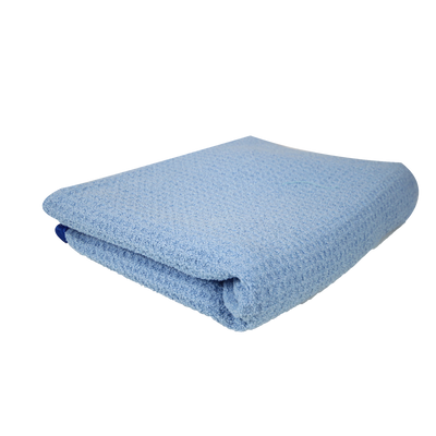 Chemical Guys Super Absorber Waffle Weave Drying Microfiber Towel Blue 25"x36" - WWW.PLANETAUTO.IE