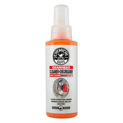Chemical Guys Gearhead Cleaner Degreaser Drive Chains Engine Parts 118ml - WWW.PLANETAUTO.IE