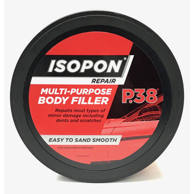 Isopon P38 Multipurpose Body Filler 250ml - WWW.PLANETAUTO.IE