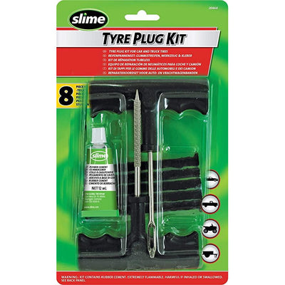 Slime Tyre Plug Kit 8 Piece kit - WWW.PLANETAUTO.IE