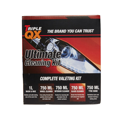 Triple QX Ultimate Cleaning Kit - WWW.PLANETAUTO.IE