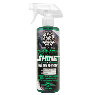 Chemical Guys Clear Liquid Extreme Shine Tire and Trim 473ml - WWW.PLANETAUTO.IE