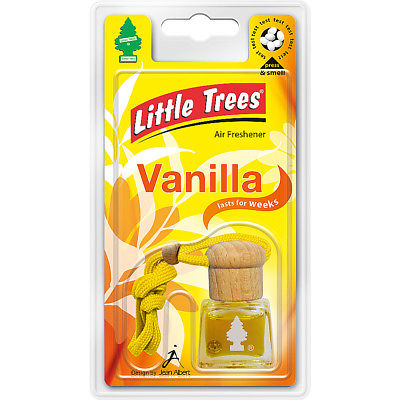 Little Tree Vanilla Bottle Air Freshener 4.5ml - WWW.PLANETAUTO.IE