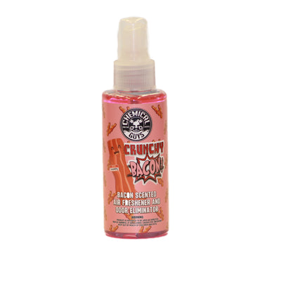 Chemical Guys Crunchy Bacon Bacon Scented Air Freshener and Odor Eliminator 118ml - WWW.PLANETAUTO.IE