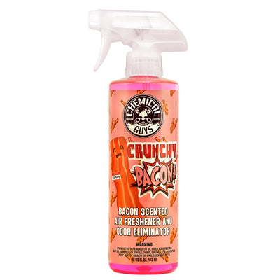 Chemical Guys Crunchy Bacon Bacon Scented Air Freshener and Odor Eliminator 473ml - WWW.PLANETAUTO.IE