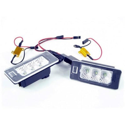 Audi LED Licence Plate Lights Pair - WWW.PLANETAUTO.IE