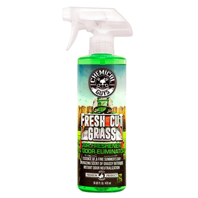 Chemical Guys Fresh Cut Grass Air Freshener & Odor Eliminator 473ml - WWW.PLANETAUTO.IE