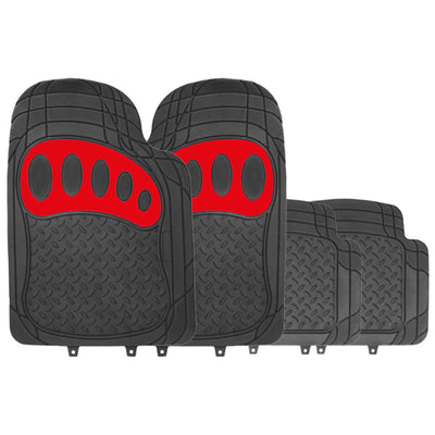 Simply Venture Car Mats (Black & Red) - WWW.PLANETAUTO.IE