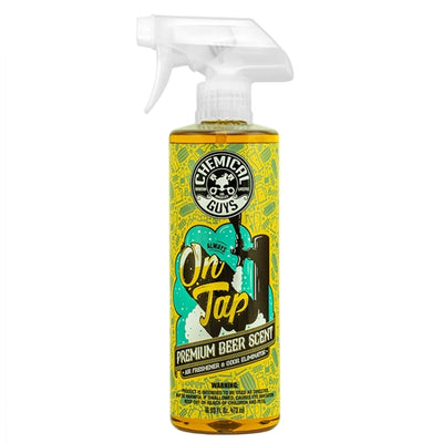Chemical Guys On Tap Beer Scented Air Freshener and Odor Eliminator 473ml - WWW.PLANETAUTO.IE