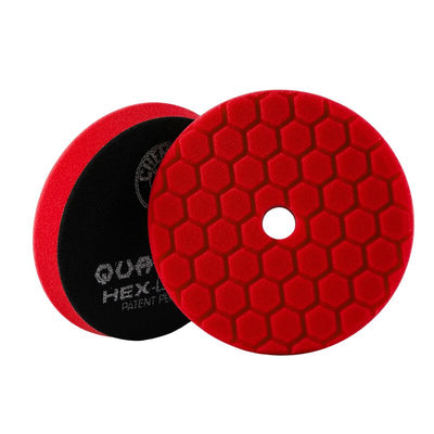 Chemical Guys Red Hex-Logic Quantum Ultra Light Finishing Pad 5.5" - WWW.PLANETAUTO.IE