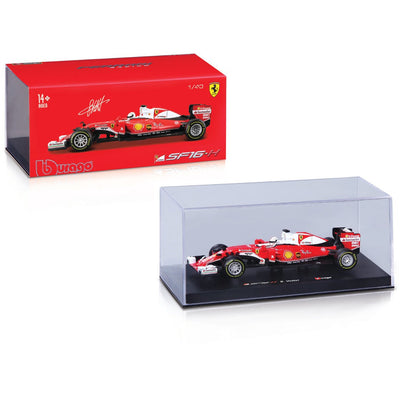 Burago Ferrari SF16-H S.Vettel 1:43 Model - WWW.PLANETAUTO.IE